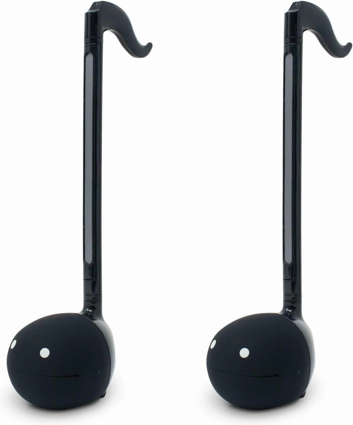 Otamatone Japanese Electronic Musical Instrument Portable Music Synthesizer from Japan by Maywa Denki Studio Award Winning, Educational Fun Gift for Children, Teens & Adults - Black (Set of 2) [Eng]