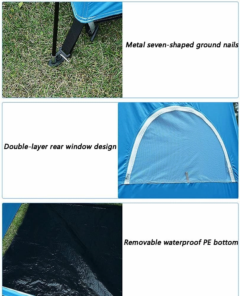 Outdoor Privacy Tent for Changing Dressing/Shower/Toilet - Portable Pop Up Changing Room - Mobile Shower Tent - Instant Installation, Foldable,