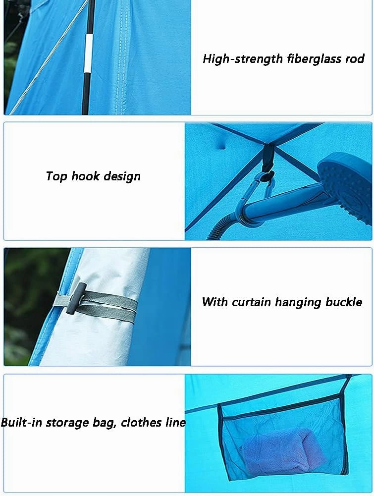 Outdoor Privacy Tent for Changing Dressing/Shower/Toilet - Portable Pop Up Changing Room - Mobile Shower Tent - Instant Installation, Foldable,