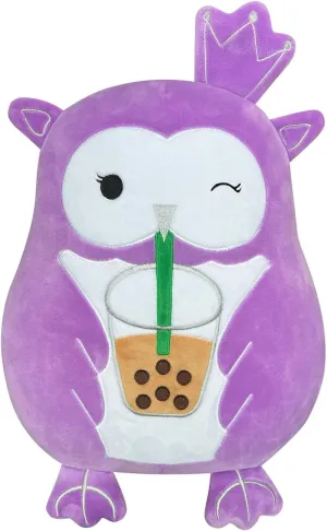 Owl Plush Pillow - 15 Inch Stuffed Animals, Cute Owl Plushies Gift for Kids