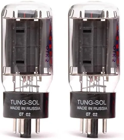Pair of Tung-Sol 6L6 STR New Production Power Vacuum Tube