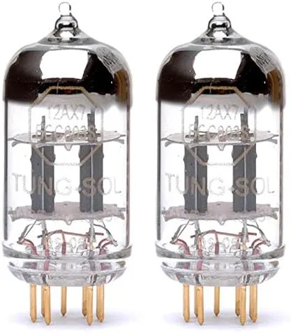 Pair of Tung-Sol ECC803s 12AX7 Gold Pin Preamp Vacuum Tube