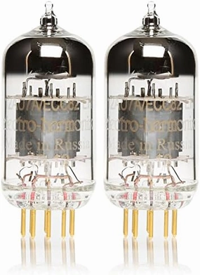 Pair of Electro-Harmonix 12AU7 EH Gold Pin Preamp Vacuum Tube