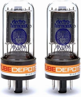 Pair of Electro-Harmonix 6V6GT EH Power Vacuum Tube