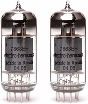 Pair of Electro Harmonix 7868 Power Vacuum Tube