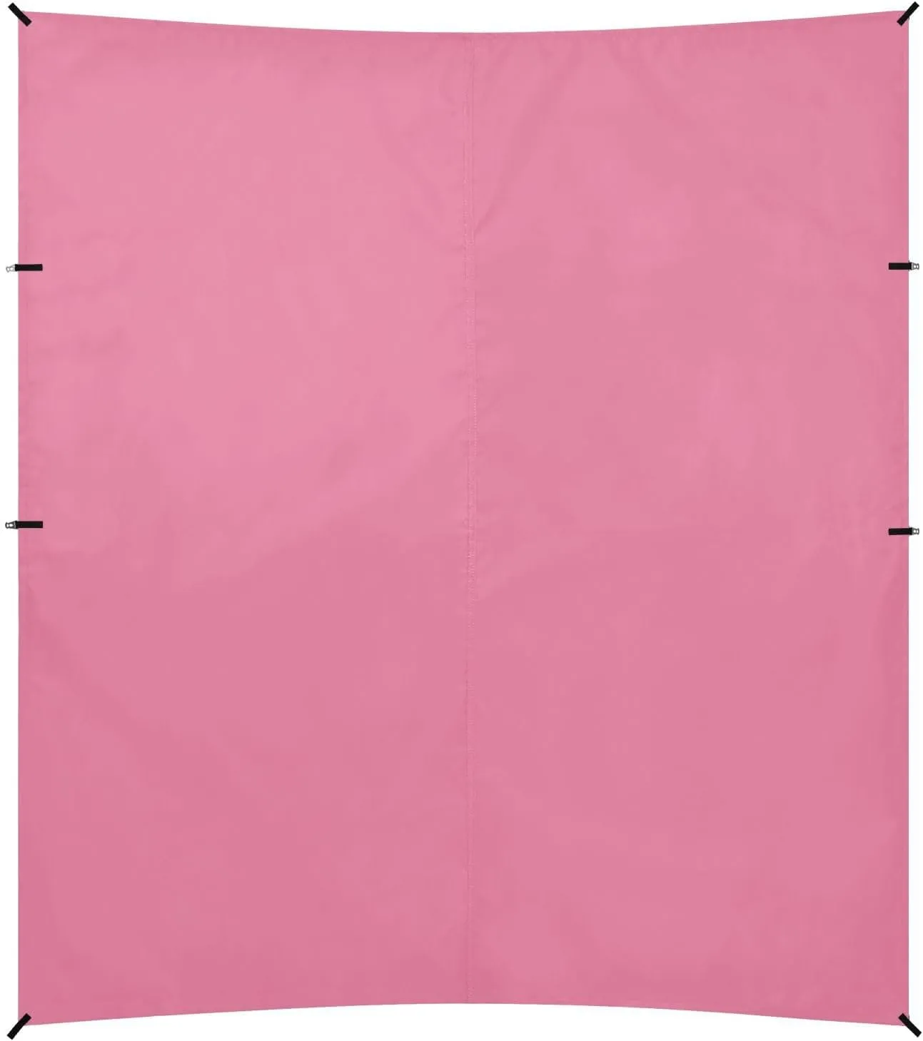 Pale Violet Red Solid Color Pure Plain Beach Cabana UPF50 Lightweight Large Portable Sun Shelter Includes Sand Shovel, Sandbags, Stability Poles for Backyard, Grassland, Park