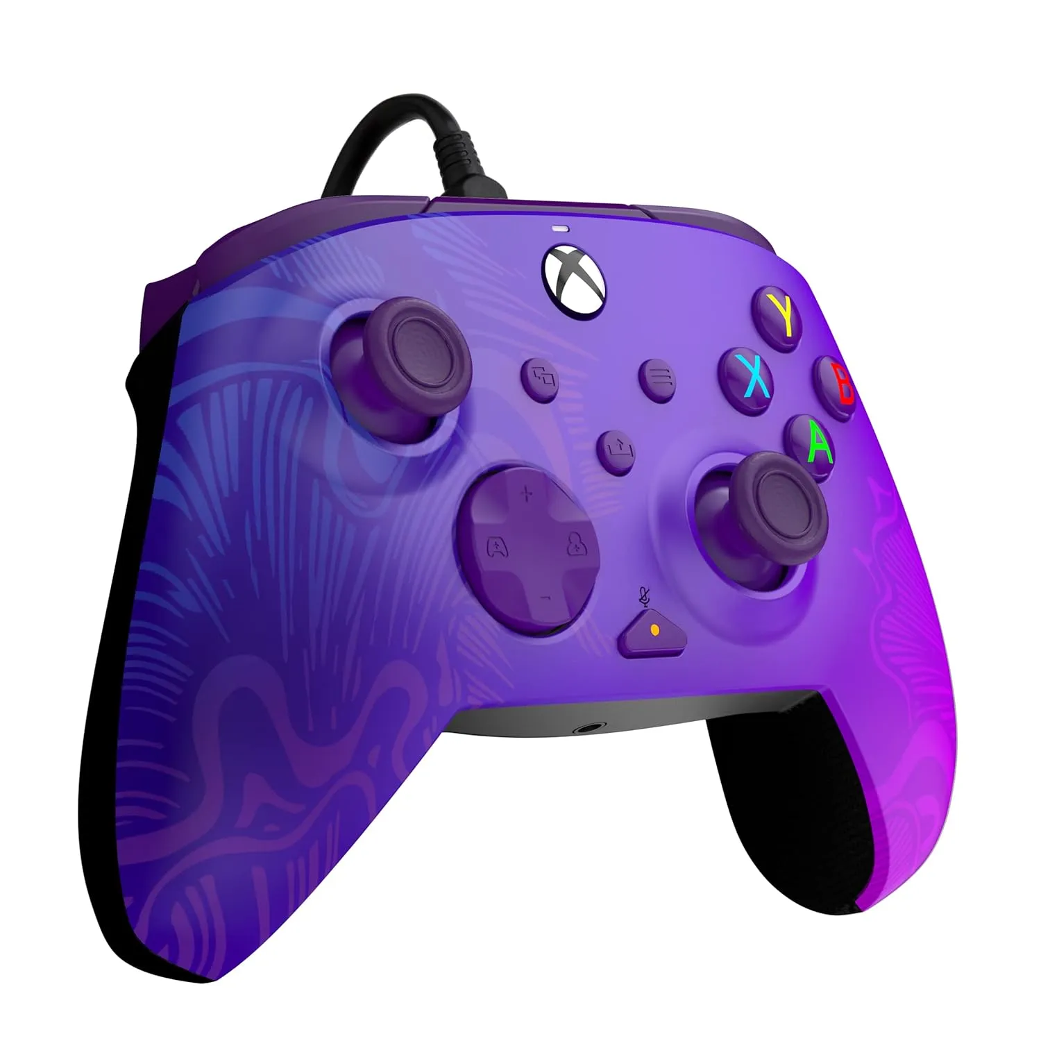 PDP Gaming REMATCH Enhanced Wired Gaming Controller: Licensed Gamepad for Xbox Series X|S, Xbox One, Windows PC, Mappable Back Buttons, Customizable Triggers, Audio Control, Companion App: Purple Fade