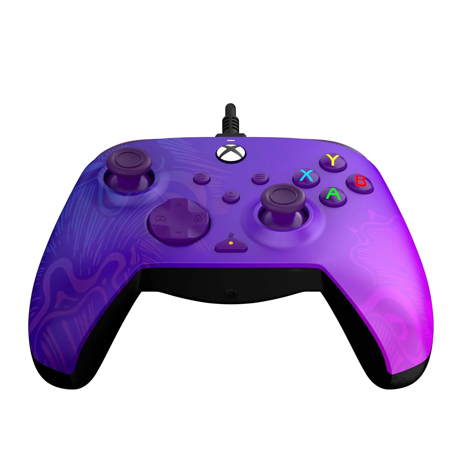 PDP Gaming REMATCH Enhanced Wired Gaming Controller: Licensed Gamepad for Xbox Series X|S, Xbox One, Windows PC, Mappable Back Buttons, Customizable Triggers, Audio Control, Companion App: Purple Fade