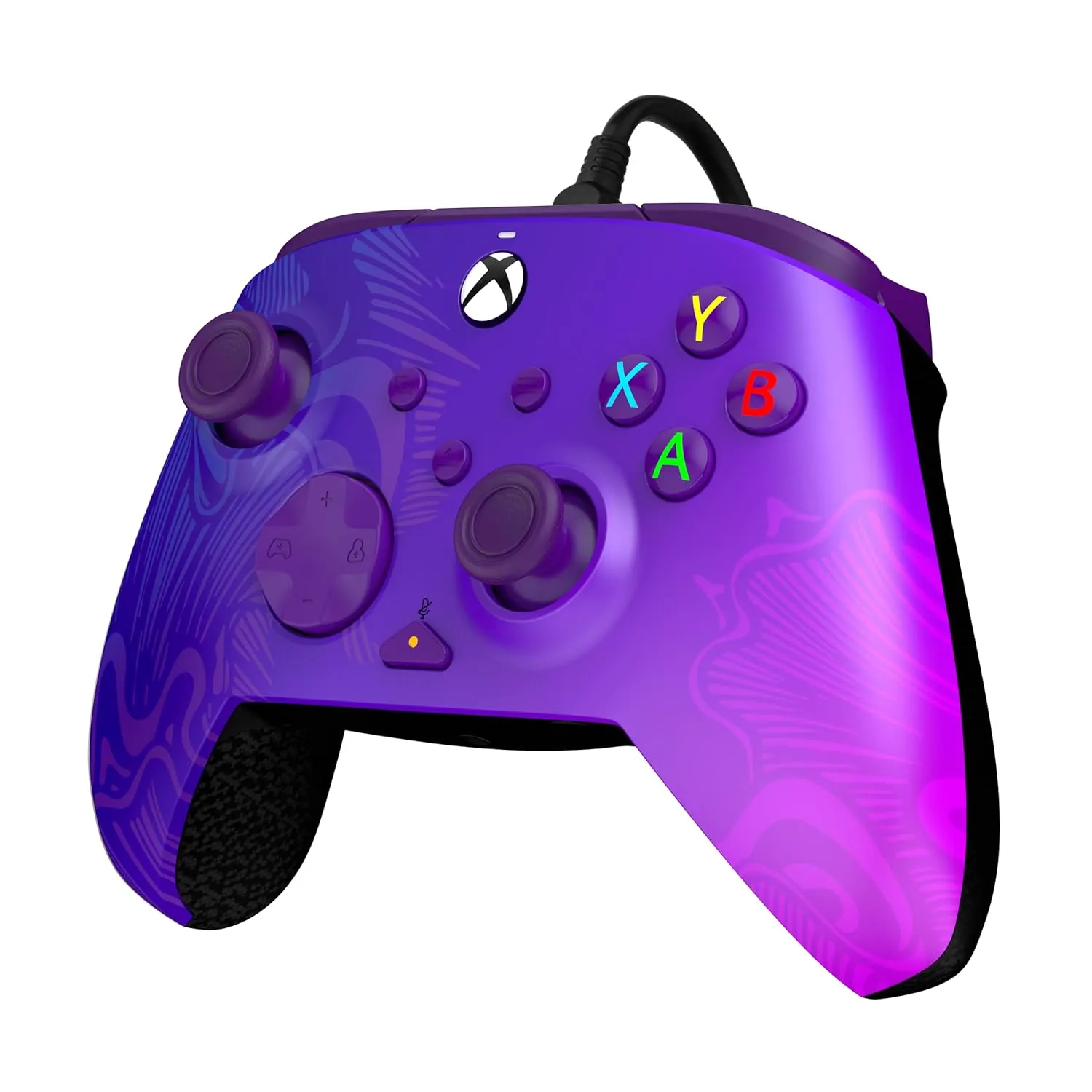 PDP Gaming REMATCH Enhanced Wired Gaming Controller: Licensed Gamepad for Xbox Series X|S, Xbox One, Windows PC, Mappable Back Buttons, Customizable Triggers, Audio Control, Companion App: Purple Fade