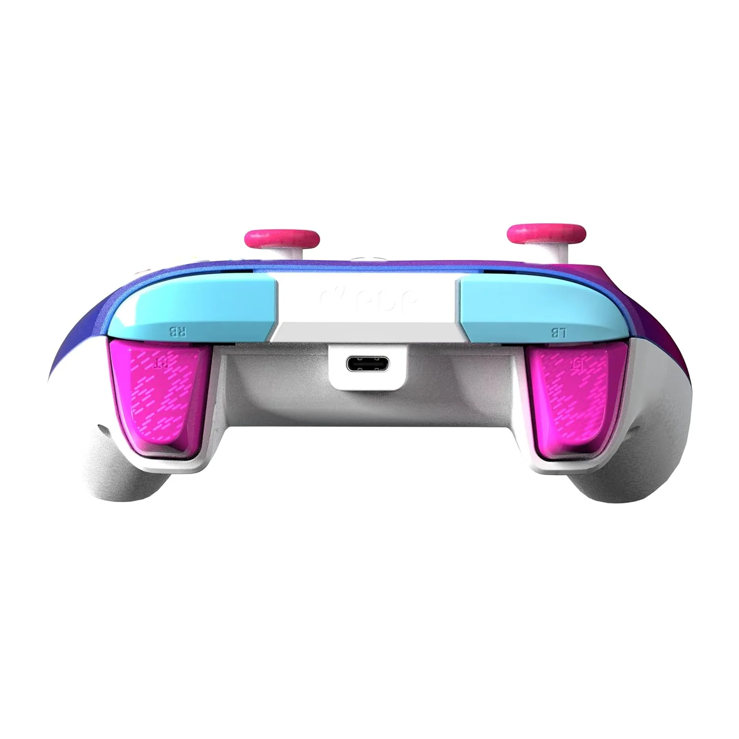 PDP Gaming REMATCH Enhanced Wired Gaming Controller: Licensed Xbox Series X|S Gamepad, Xbox One, Windows PC, Mappable Back Buttons, Customizable, Audio Control, Companion App: Pink Australian Opal