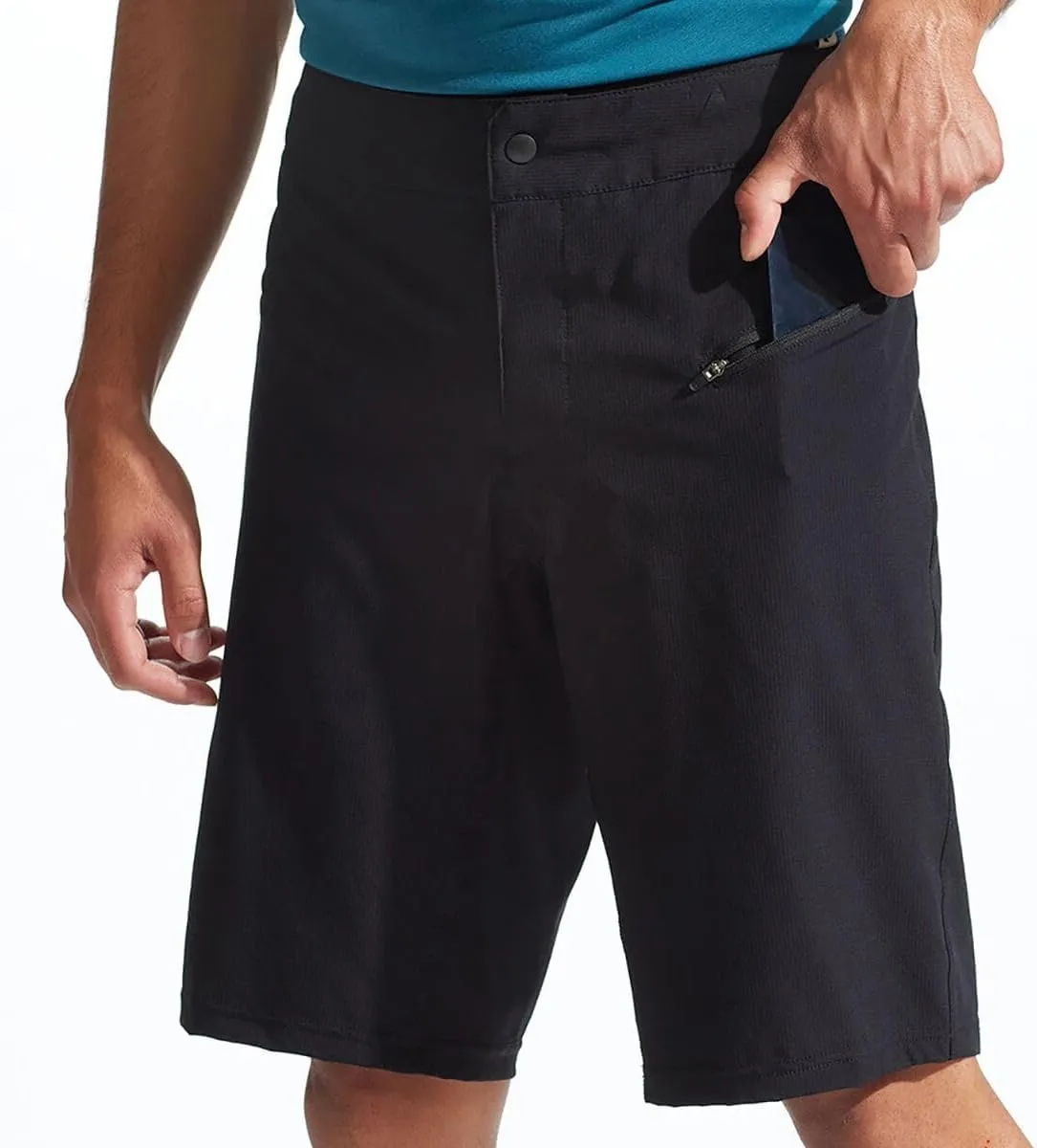 PEARL IZUMI Men's Canyon Short, Comfortable Durable Mountain Bike Short with Detachable Chamois Liner & Two Zippered Pockets