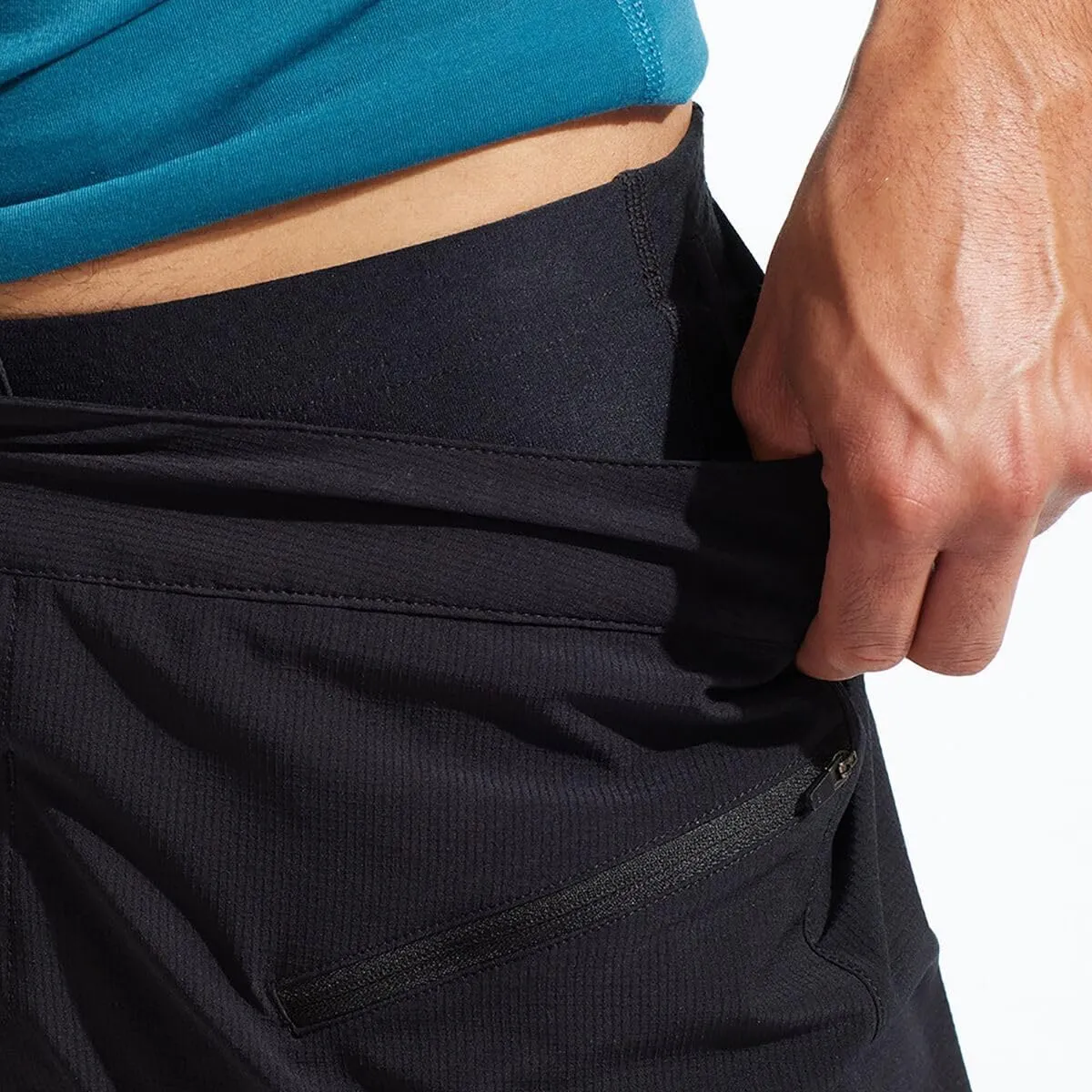 PEARL IZUMI Men's Canyon Short, Comfortable Durable Mountain Bike Short with Detachable Chamois Liner & Two Zippered Pockets