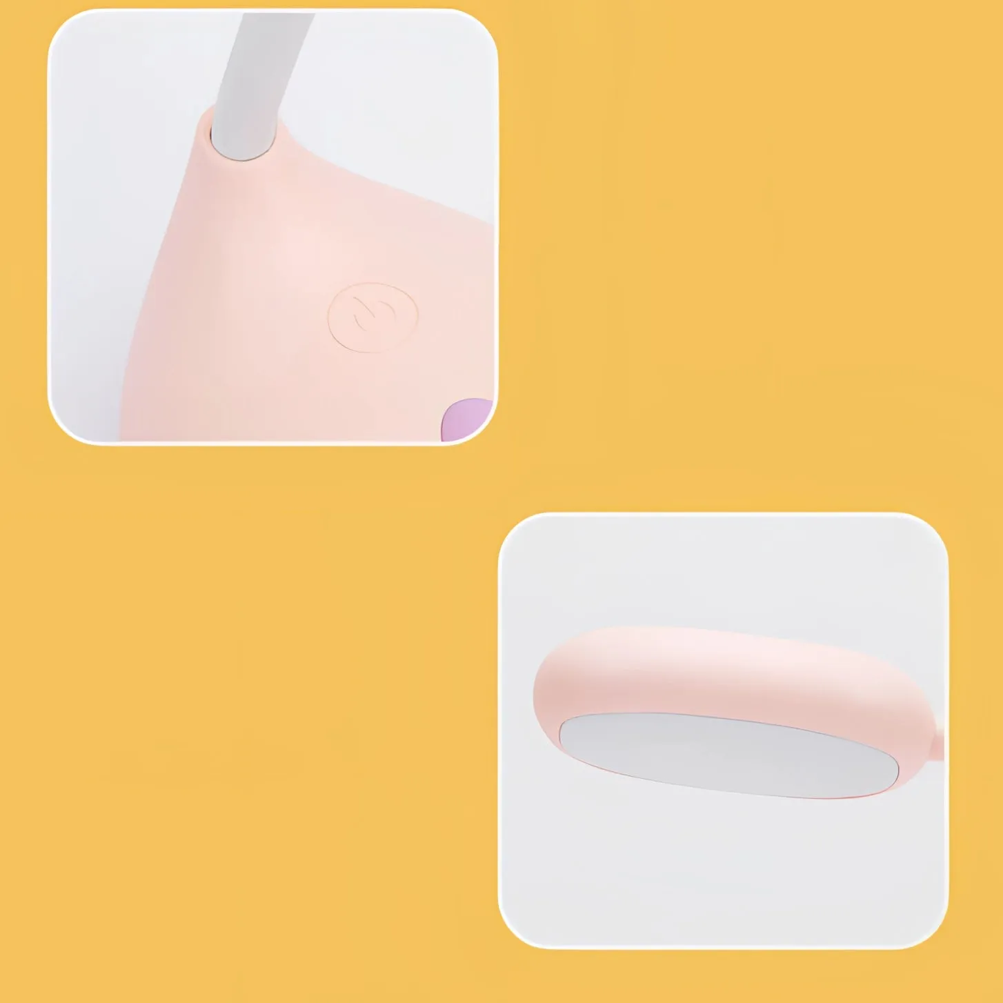 Pig-Shaped LED Lamp: Flexible, USB Rechargeable, Cute Night Light