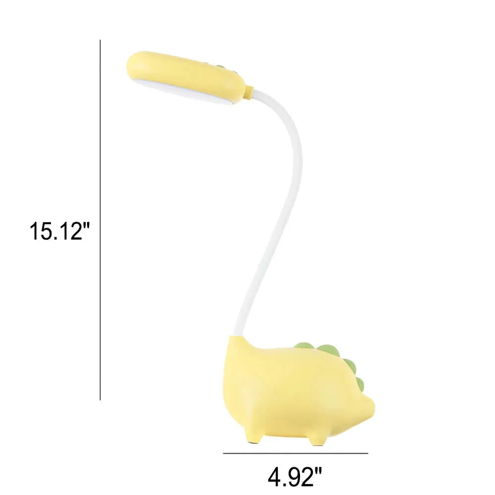Pig-Shaped LED Lamp: Flexible, USB Rechargeable, Cute Night Light