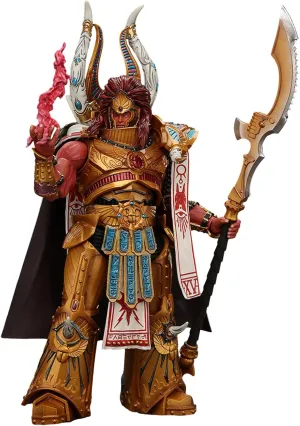 Pipigirl JoyToy 30K Genuine License 1:18 Action Figure, Thousand Sons Magnus The Red Primarch of The XVth Legion, 8.66 inch Collectible Action Figures Kits
