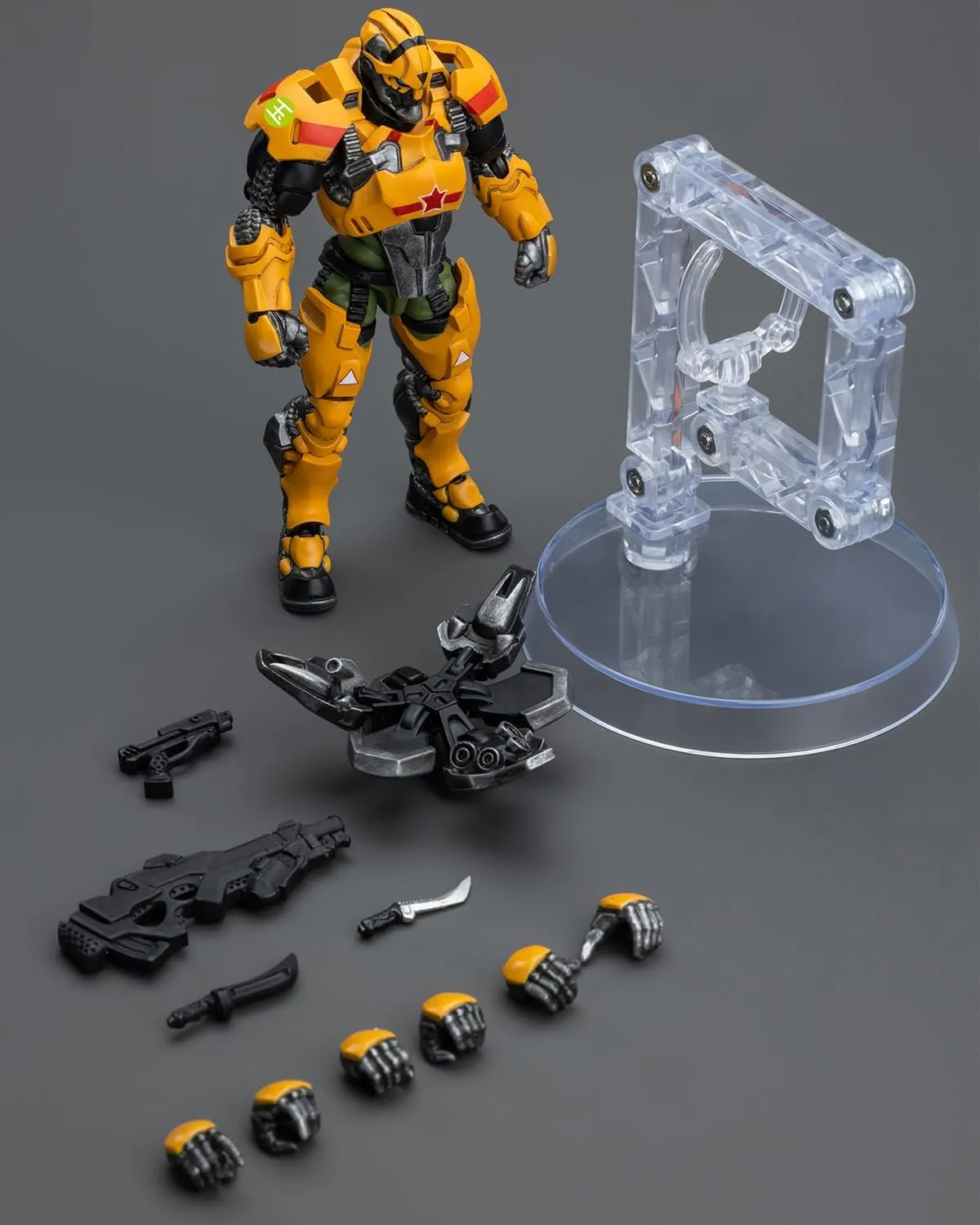 Pipigirl JoyToy Genuine License 1:18 Action Figure, Yu Jing Black Ops Tiger Soldier Male, 4.25 inch Collectible Action Figures Kits