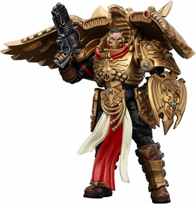 Pipigirl JoyToy Warhammer 40K Genuine License 1:18 Action Figure, Legio Custodes Custodian Venatari Squad Venatari with Kenetic Destroyer 1, 5.35in Action Figures