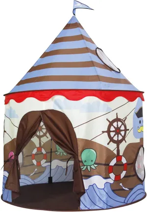 Play Tent for Kids Castle for Children Boys and Girls Viking Pattern Pop up Tent As