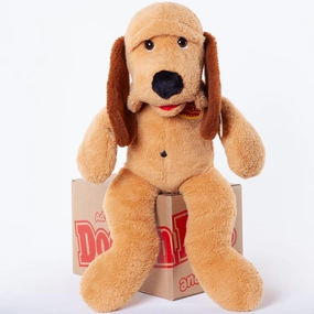 Plush Blood Hound Stuffed Animal Toys, Puppy Soft Large Cute Big Size Plush, Best Gift for Kids (30 inches, Tan) Big Cuddly Plush Stuffed Animal, Cutest Stuffed Dog, Best Huggable Plush