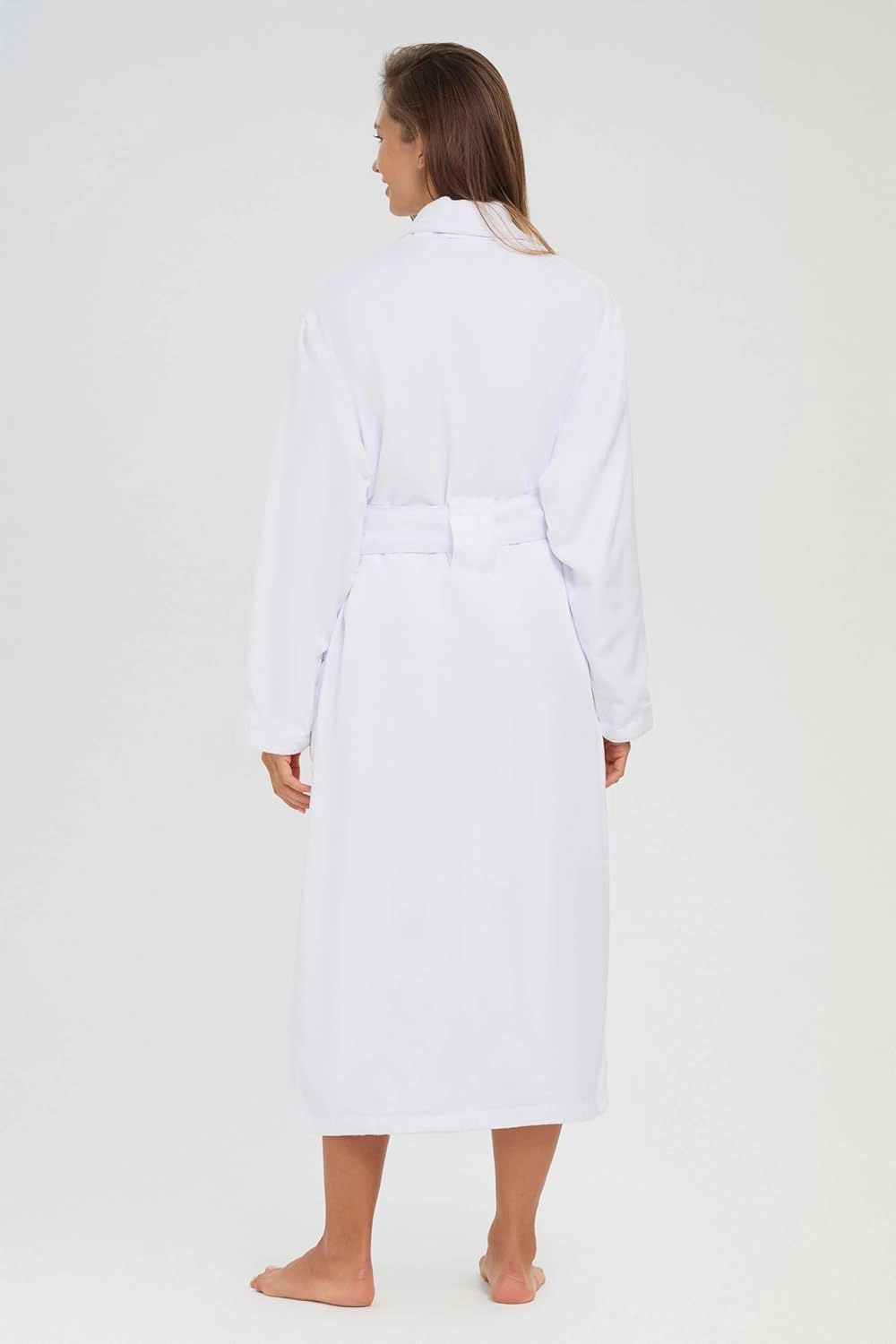 Plush Lined Microfiber Bath Robe for Women or Men - Super Soft, Durable Luxury Spa, Resort & Hotel Bathrobe, Generously Sized