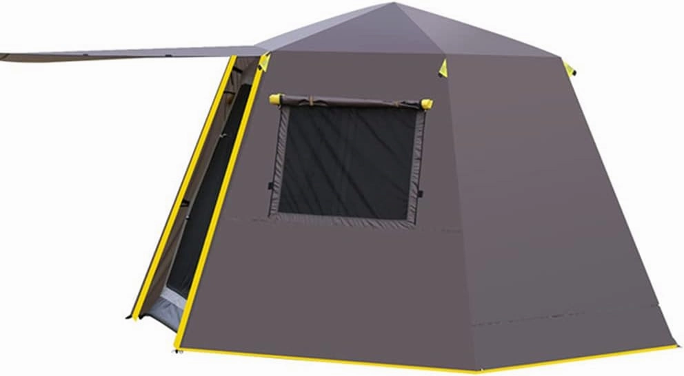 Pop Up Tent Family Camping Tent 3-4 Person Automatic Tent Portable Cabana Tent for Camping Hiking Mountaineering