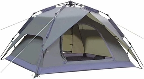 Pop Up Tent Family Camping Tent 4 Person Tent Portable Instant Tent Automatic Tent Windproof Easy to Set Up, Outdoor, Hiking and Mountain Trips