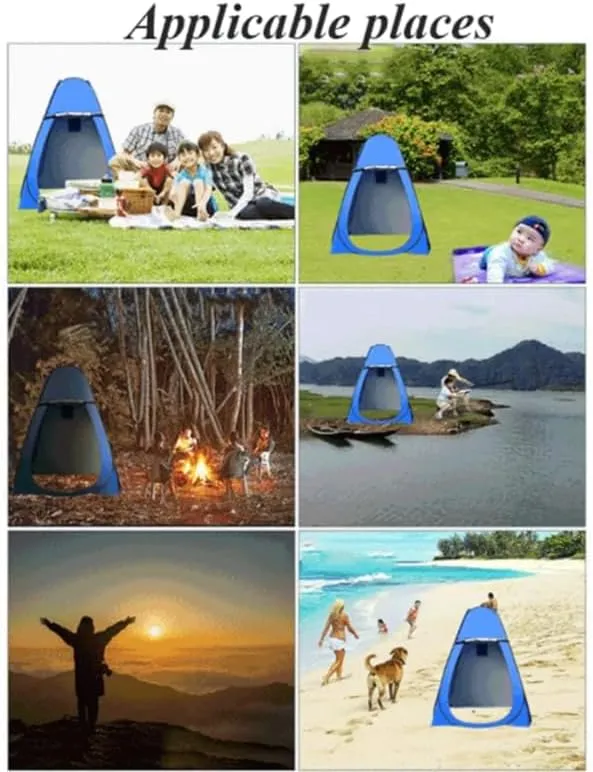 Portable Pop-Up Privacy Changing Tent (Coffee)