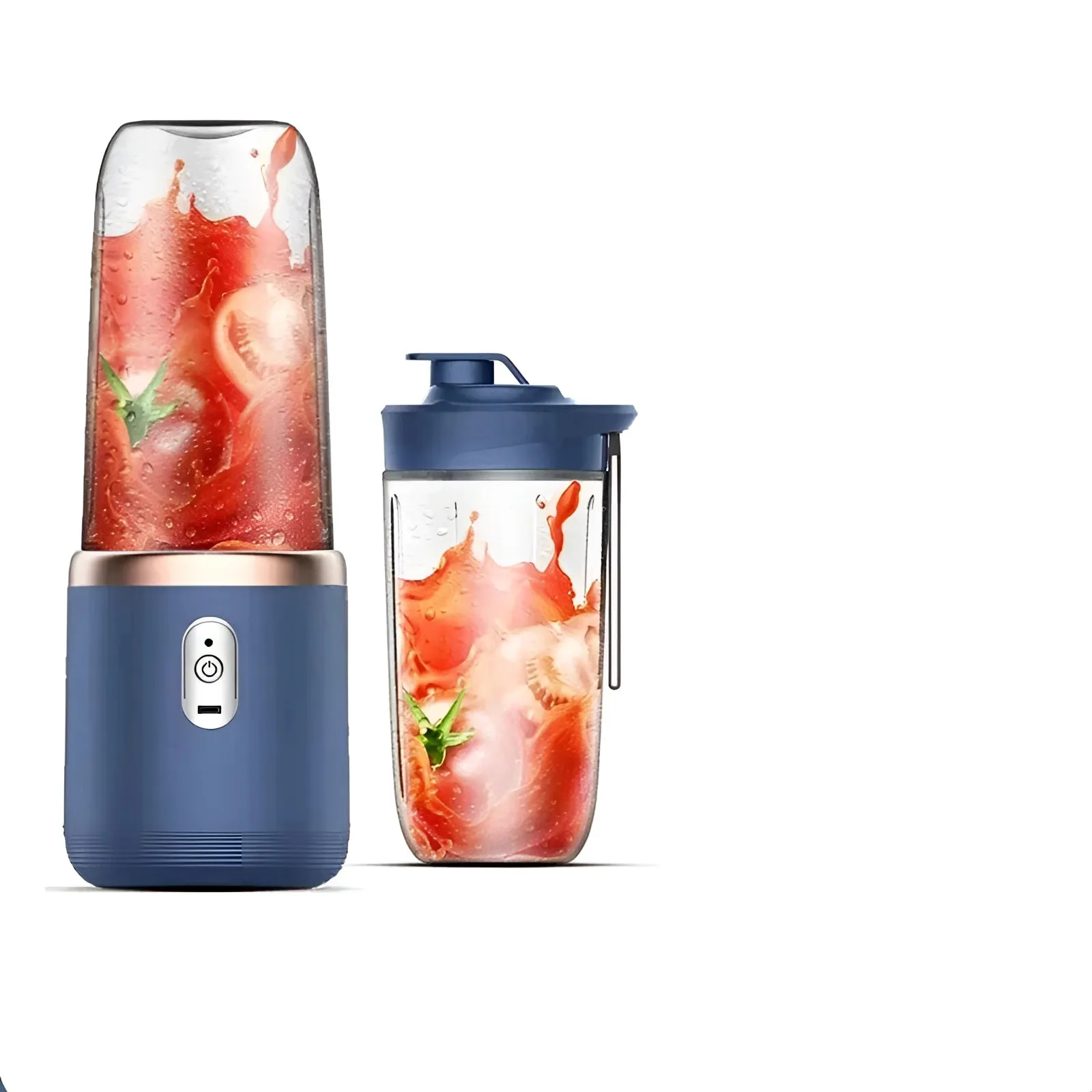 Portable USB Rechargeable Juicer - Travel-Friendly Smoothie Blender