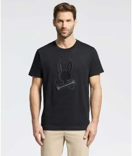 Psycho Bunny New Castle Graphic Tee - B6U415F200