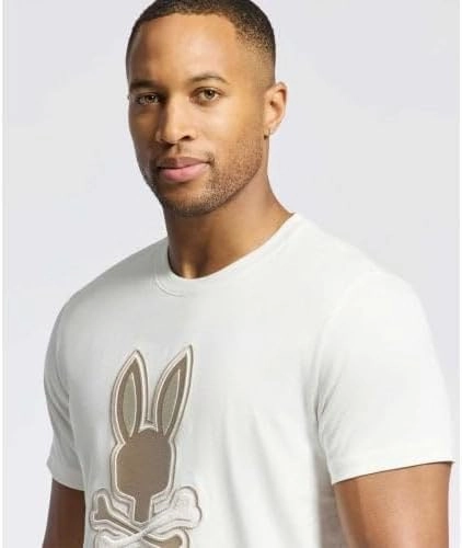 Psycho Bunny New Castle Graphic Tee - B6U415F200