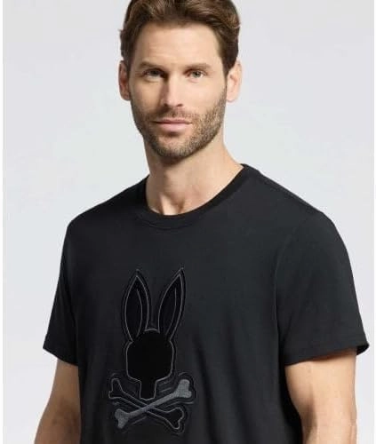 Psycho Bunny New Castle Graphic Tee - B6U415F200