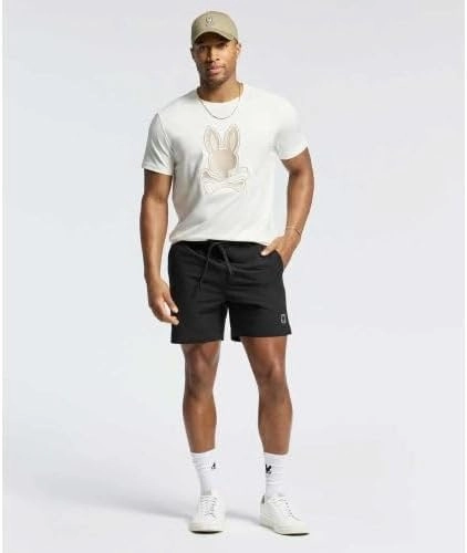 Psycho Bunny New Castle Graphic Tee - B6U415F200