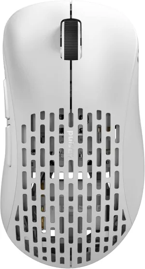 Pulsar Gaming Gears - Xlite V2 Mini Wireless Ultralight (55 g) High Performance Super Light and Fast Ergonomic Gaming Mouse 2.4Ghz 1ms 20000 DPI Optical Sensor PAW3370 (Mini, Wireless, White)