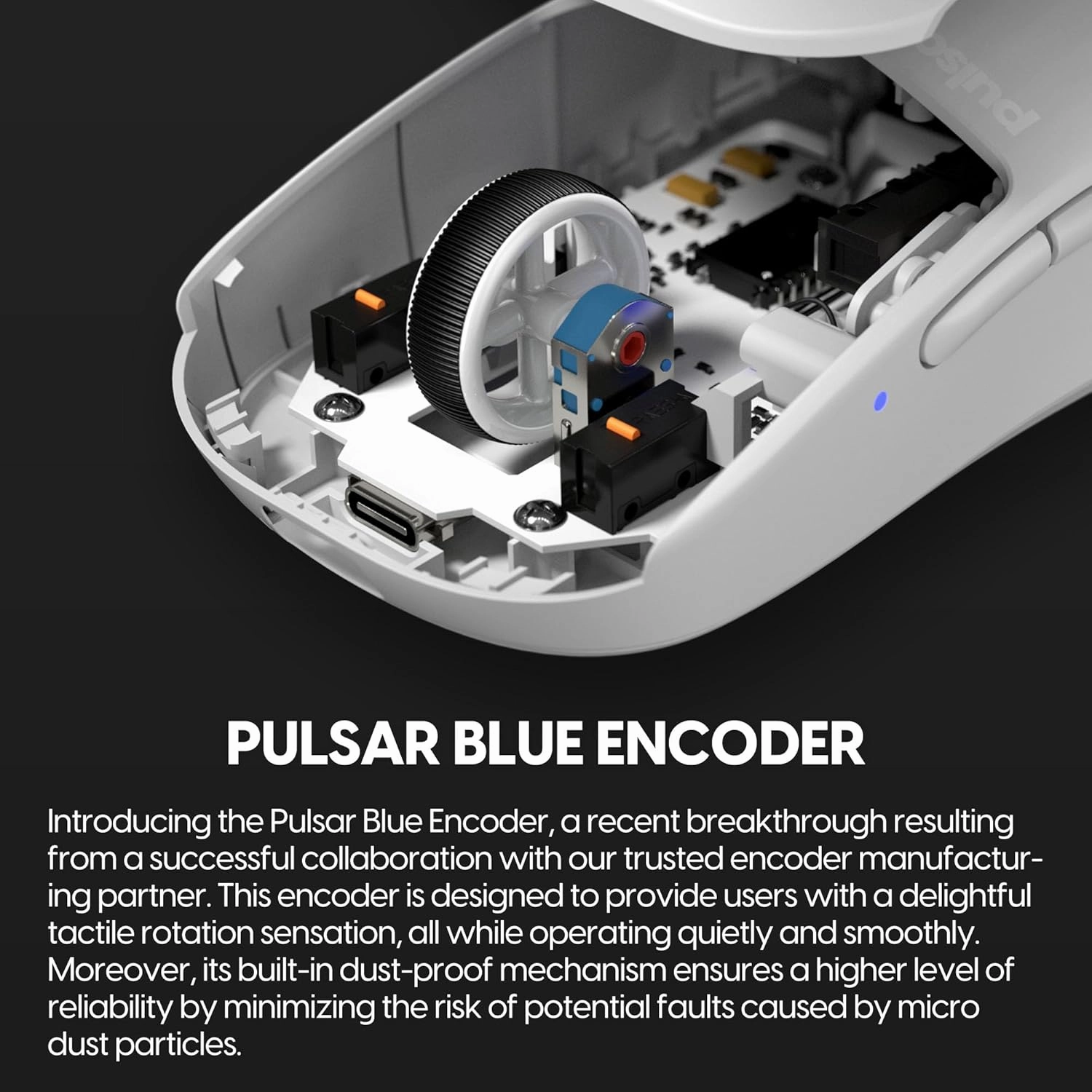 Pulsar Gaming Gears X2H Mini Wireless Gaming Mouse, Ultra Lightweight 1.83 oz (52 g), Symmetrical, Optical Switch, 2.4 Ghz 1 ms, 26000 DPI, PAW3395 Sensor (Mini, Wireless, White)