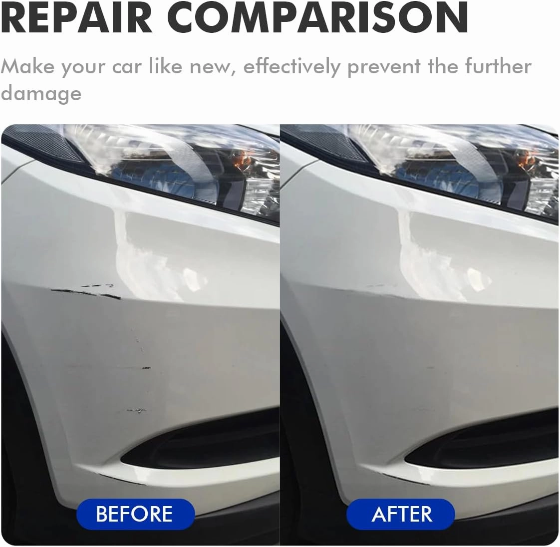 QAB Majestic White Touch Up Paint for Infiniti, DIY Car Paint Scratch Repair Kit, Automotive Paint, Quick & Easy Fix Scratch Repair for Q30/Q50/Q60/Q70/QX30/QX50/QX60/QX70/QX80