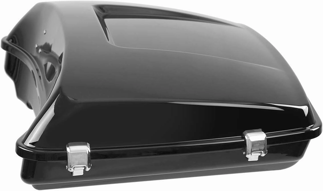 Razor Tour Pack Trunk Luggage Backrest W/Two-Up Tour Pack Mounting Rack Fit for Harley Road King Glide FLHR FLHRC FLHRSE2014-2020