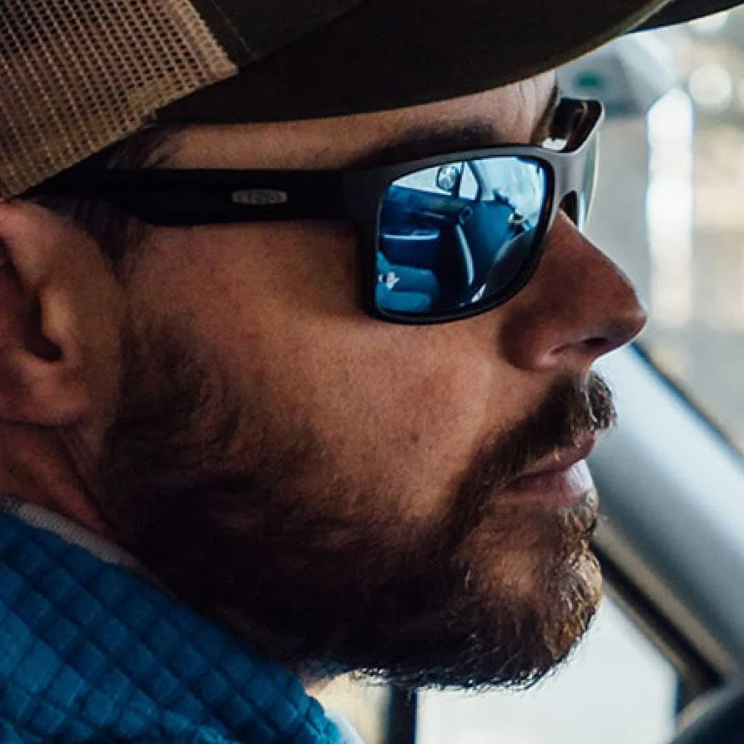 Revo Sunglasses Espen: Polarized Lens with Bendable Rectangle Wrap Frame