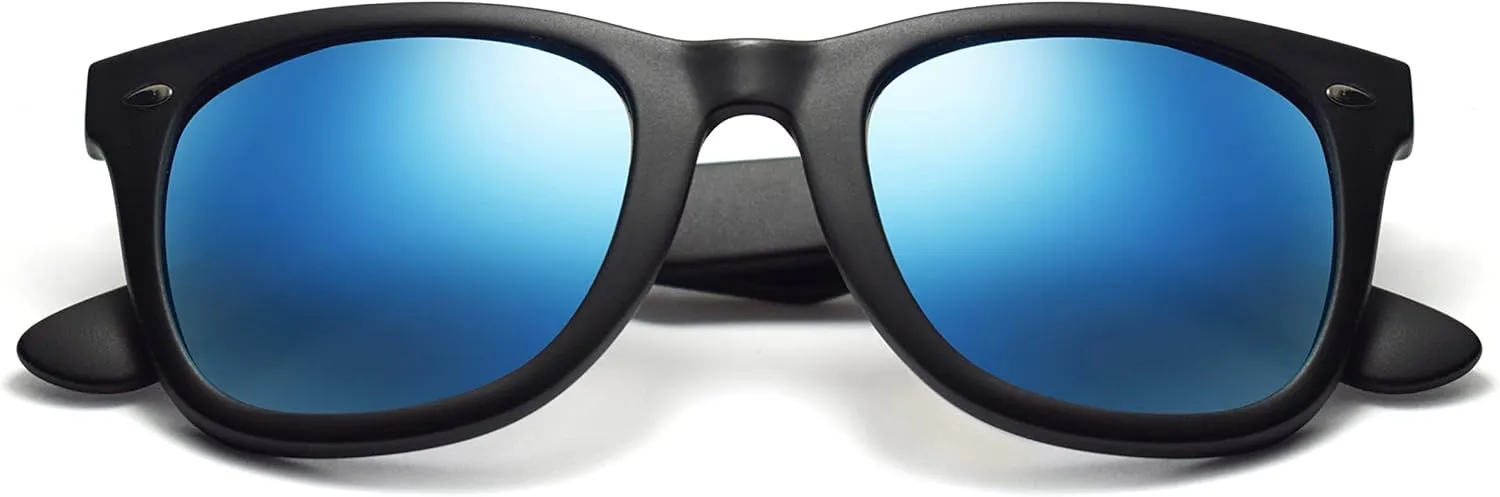 Revo Sunglasses Forge: Polarized Lens with Bendable Rectangle Wrap Frame