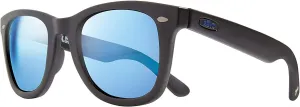 Revo Sunglasses Forge: Polarized Lens with Bendable Rectangle Wrap Frame