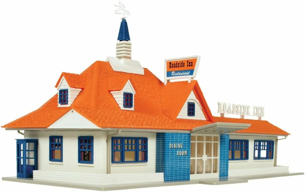 Roadside Restaurant Kit HO Scale Atlas Trains