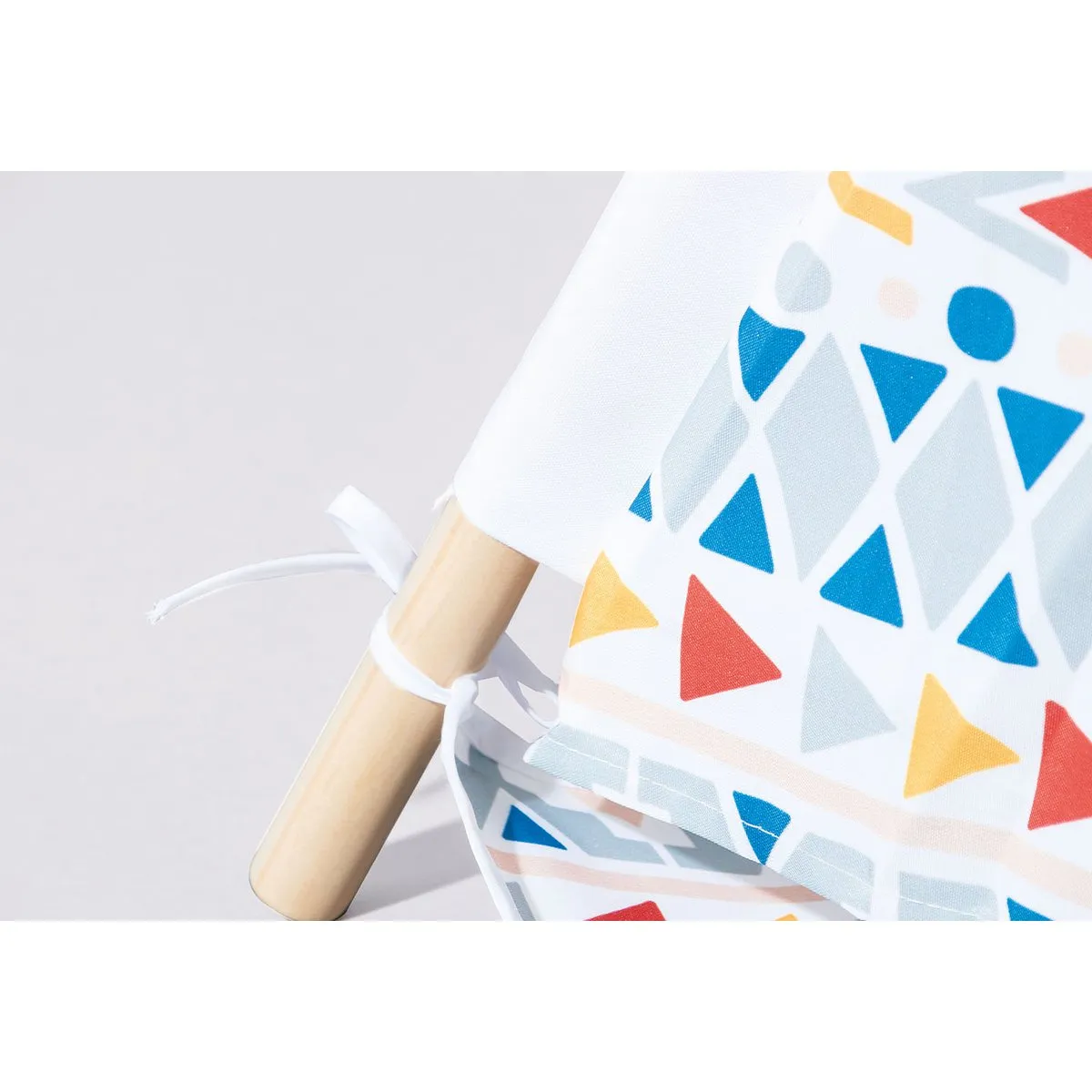 Rootz Kids Tipi Naira Tent - Indoor Playhouse - Children's Teepee - With Window - Polyester & Wood - 120cm x 120cm x 155cm