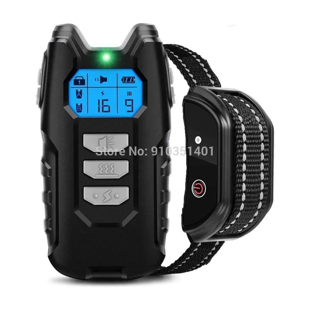 Rynx | Dogreat Electric Dog Training Collar Shock Pet Remote Control Waterproof Rechargeable for All Sizes Vibration Bark Stop Collars