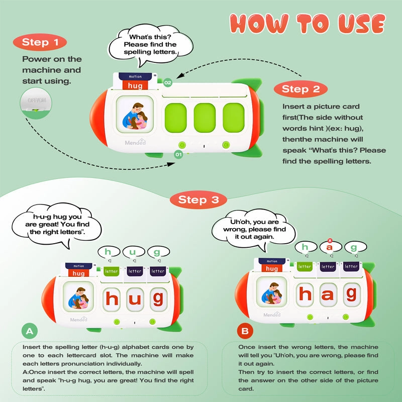 SAKER® Bilingual Early Education Machine