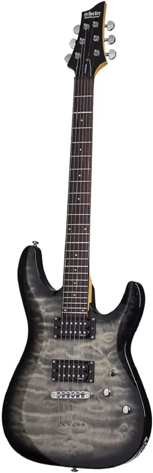 Schecter C-6 Plus Solid-Body Electric Guitar, CB