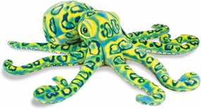 Sea Life Plush - Realistic Stuffed Animal Gift for Kids All Ages, Ocean Marine Creature Plushie, Christmas Birthday Gifts (Blue Octopus, 13") (13" Long)