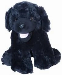 Shadow The Black Labrador 16 Inch Stuffed Animal Soft & Cuddly Black Lab Plush Toy Realistic Labrador Retriever Plushie Adorable Puppy Dog Plush for Kids, Collectors, and Dog Lovers