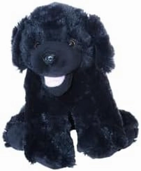 Shadow The Black Labrador 16 Inch Stuffed Animal Soft & Cuddly Black Lab Plush Toy Realistic Labrador Retriever Plushie Adorable Puppy Dog Plush for Kids, Collectors, and Dog Lovers
