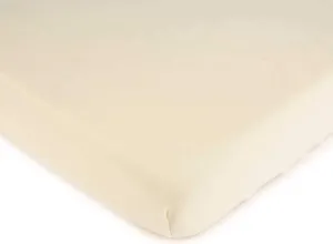 SheetWorld Fitted Pack N Play Playard Sheet Compatible with Maxi COSI Swift Play Yard 31 x 39 inches, 100% Cotton Jersey, Hypoallergenic, Butter Soft, Organic Ivory, Made in USA