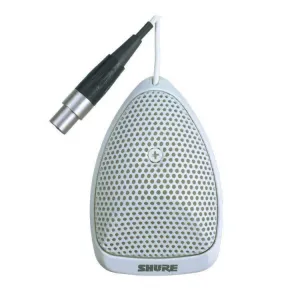Shure MX391W/O Microflex Condenser Boundary Microphone (White, Omnidirectional)