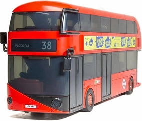 Skill 1 Model Kit Routemaster Double-Decker Bus Transport for London Snap Together Plastic Model Kit by Airfix Quickbuild J6050